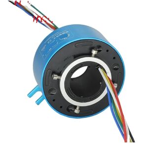 4 Circuit 20A 30mm Diameter Through Hole Slip Ring Conductive Through Hole Slip Ring Hollow Shaft Slip Ring for Motor 400 RPM in Kuwait