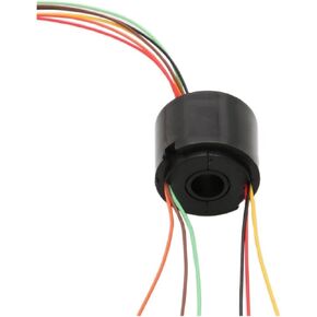 2/4/6 Channel Hole Slip Ring Through Hole Diameter 7 mm 1.5A Conductive Slip Ring Hollow Shaft(Hole 7mm 2CH 1.5A) in Kuwait