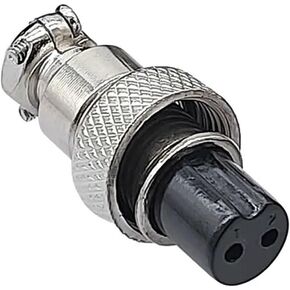 Only Female Plugs 7/16 Inch GX12 Cable Connector 2Pin 3pin 4pin 5pin 6pin 7Pin 1Pcs(5Pin Female Plug) in Saudi Arabia