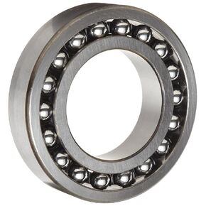 FAG Bearings 1214K-TV-C3 Double Row Self-Aligning Bearing, Open, Tapered Bore, Polyamide/Nylon Cage, C3 Clearance, Metric, 70mm ID, 125mm OD, 24mm Width, 6000rpm in Kuwait