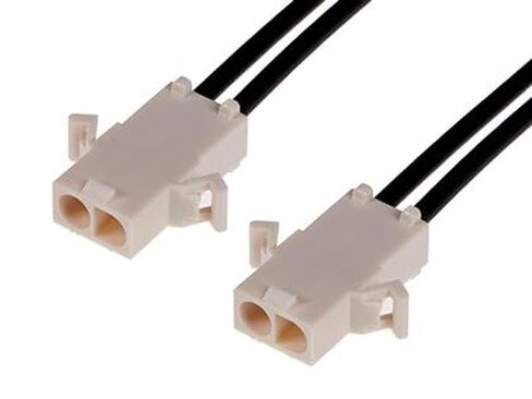 موليكس/والدوم، 216292-1023، مجموعة الكابلات طاقة التيار المتردد 0.6 متر من سلك إلى لوحة إلى سلك إلى لوحة 2 إلى 2 POS M-MCrimp-Crimp 14AWG (32 قطعة/عناصر) in Kuwait