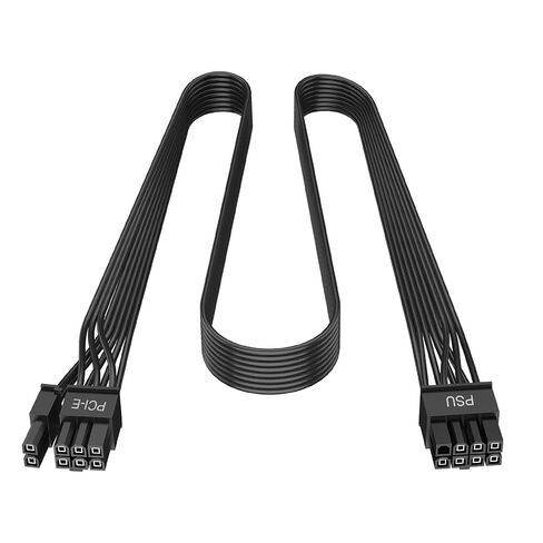 J&D PCIe Cable, Male to Male 8 Pin to 6+2 Pin GPU Power Cable, Compatible with Corsair, Thermaltake, ARESGAME Modular Power Supply Units, PSU Cable for Graphics Card, 25 Inch in Saudi Arabia
