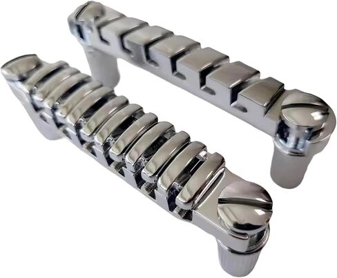 QINGFAN Change Guitar Bridge Tailpiece Electric Guitar Bridge Top Hanging String Individual Saddles for 52mm String Space in Saudi Arabia