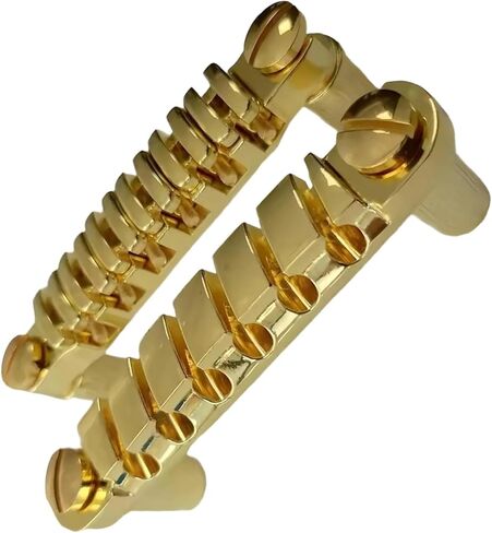 QINGFAN Change Guitar Bridge Tailpiece Electric Guitar Bridge Top Hanging String Individual Saddles for 52mm String Space in Saudi Arabia