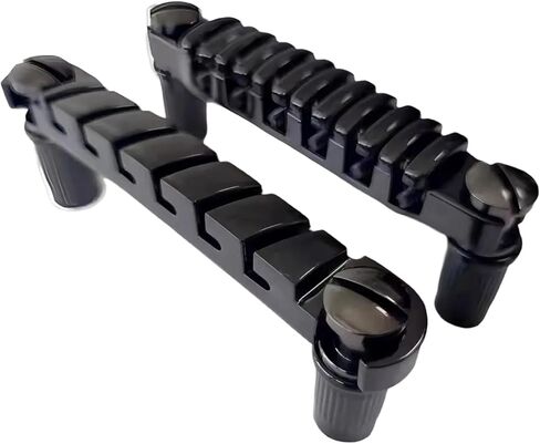 QINGFAN Change Guitar Bridge Tailpiece Electric Guitar Bridge Top Hanging String Individual Saddles for 52mm String Space in Saudi Arabia
