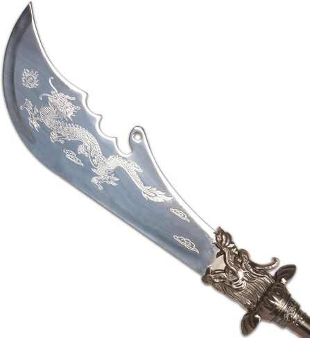 84.96 بوصة ربيع الخريف برودسيف فنون الدفاع عن النفس غوان يو التنين الأخضر الهلال القمر بليد ثمانية عشر مجموعة أسلحة غير مفتوحة in Kuwait