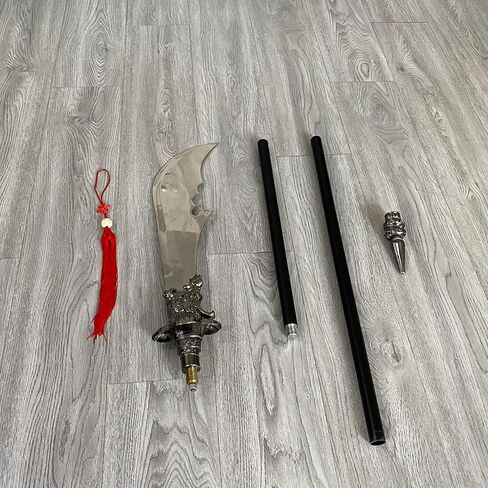 84.96 بوصة ربيع الخريف برودسيف فنون الدفاع عن النفس غوان يو التنين الأخضر الهلال القمر بليد ثمانية عشر مجموعة أسلحة غير مفتوحة in Kuwait