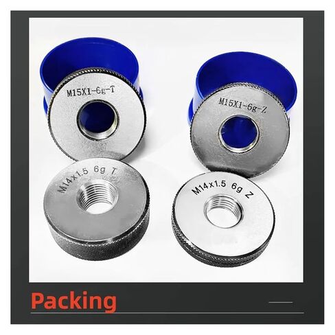 1 Set of M9-M11 Non-Standard Metric fine-Tooth Thread Ring Gauge 6g X1.5 0 25(M11X0.75-6g T Z) in Saudi Arabia