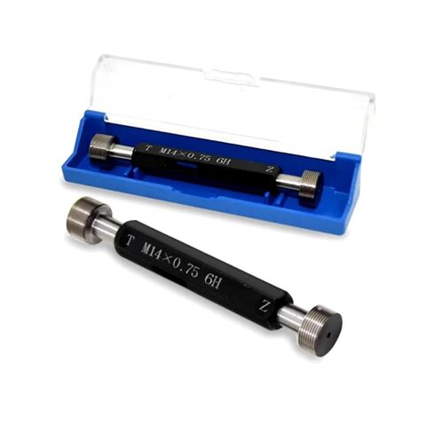 1PCS Steel fine Thread Gauge 6H M10 M11 M12 M13 M14 M15 Pitch 1.5 .25 0(M14X1 6H) in Saudi Arabia