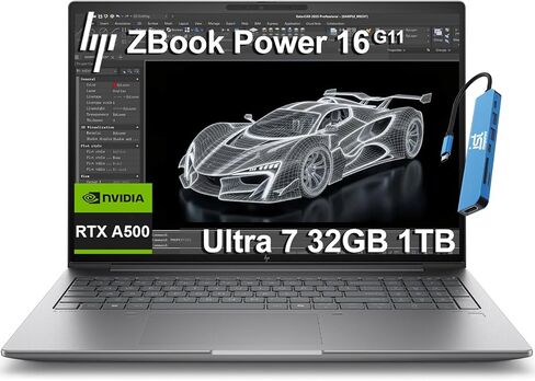 HP Zbook Firefly G11 16 "محطة عمل الهاتف المحمول - Wuxga - Intel Core Ultra 7 155U - 32 GB - 512 GB SSD - English Keyboard in Kuwait