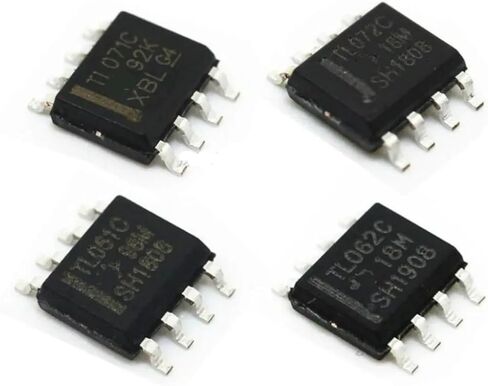 TL061 062C 071C 072C 081C 082C CDR IDR CDT SOP8 رقاقة تضخيم التشغيل منخفضة الطاقة 20 قطعة (TL062CDR) in Kuwait
