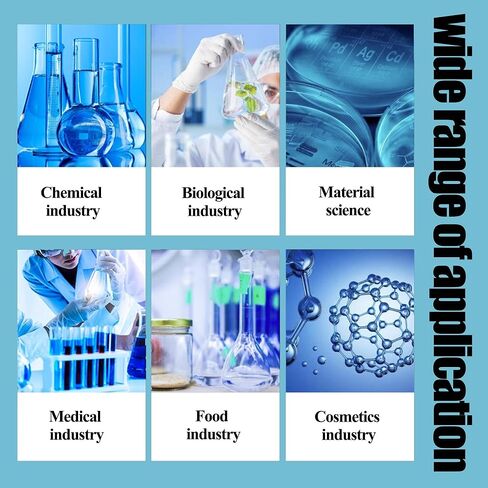 مفاعل زجاجي 316 غلاية تفاعل مزدوجة الطبقة من الفولاذ المقاوم للصدأ سعة 10 لتر وعاء مفاعل مغلف كيميائي مع إطار دعم وشاشة رقمية سرعة قابلة للتعديل لتقطير التفاعل 110 فولت in Kuwait