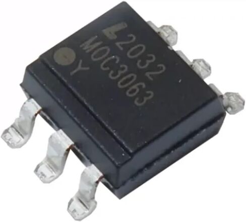 MOC3063 SOP6/DIP6 Photocoupler MOC3063S-TA1 سائق IC 10 قطعة (MOC3063-DIP) in Kuwait