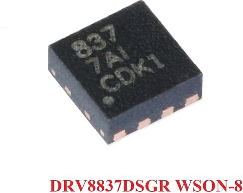 DRV8837 DRV8837DSG DRV8837DSGR WSON-8 Low Voltage H-Bridge Motor Driver Chip Integrated Circuit IC 5/10Pcs(10 Pieces) in Saudi Arabia