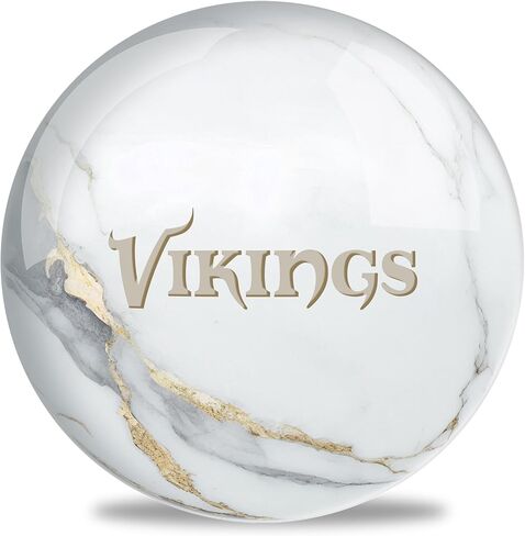 On The Ball Bowling NFL Minnesota Vikings Undrilled Bowling Ball in Saudi Arabia