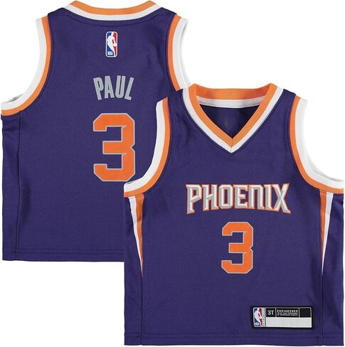 Chris Paul Phoenix Suns NBA Purple #3 Infants Toddler Icon Edition Swingman Player Jersey in Saudi Arabia