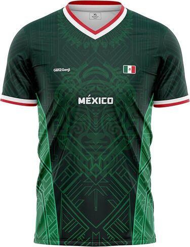 Mexico National Team Football/Soccer Jersey 2026 (V-Neck, Home and Away) in Saudi Arabia