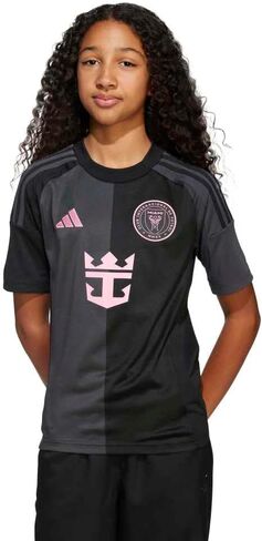 جيرسي adidas Inter Miami 25/26 Messi Youth Away - قميص كرة قدم مستدام مع نسيج AEROREADY الماص للرطوبة in Kuwait