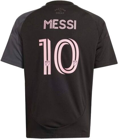 جيرسي adidas Inter Miami 25/26 Messi Youth Away - قميص كرة قدم مستدام مع نسيج AEROREADY الماص للرطوبة in Kuwait