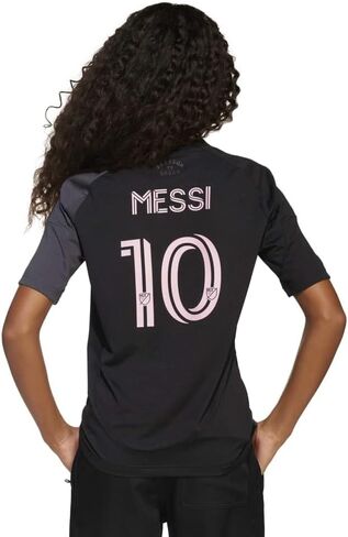 جيرسي adidas Inter Miami 25/26 Messi Youth Away - قميص كرة قدم مستدام مع نسيج AEROREADY الماص للرطوبة in Kuwait