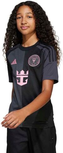 جيرسي adidas Inter Miami 25/26 Messi Youth Away - قميص كرة قدم مستدام مع نسيج AEROREADY الماص للرطوبة in Kuwait