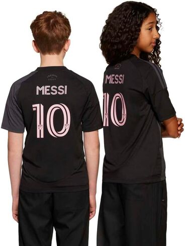 جيرسي adidas Inter Miami 25/26 Messi Youth Away - قميص كرة قدم مستدام مع نسيج AEROREADY الماص للرطوبة in Kuwait