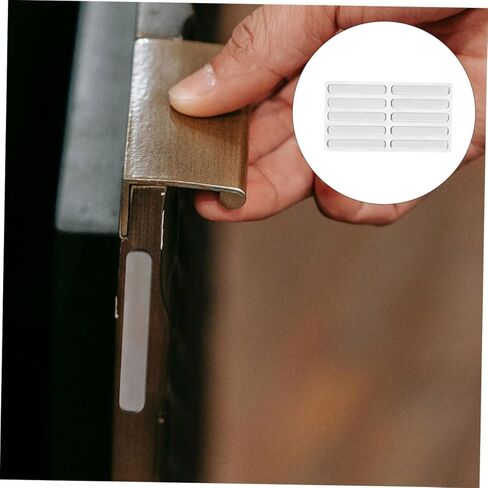 20pcs Silicone Bumper Strips for Cabinets and Glass Tabletops Anti-Slip Pads for Baby Safety Adhesive Door Protectors for Furniture in Saudi Arabia