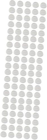 GARVALON 4pcs Cabinet Door Bumpers Self Adhesive Pads for Noise Reduction Shock Absorption for Cabinets Drawers Easy to Install Remove in Kuwait