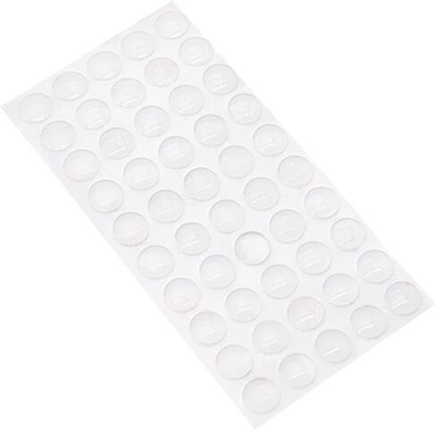 GARVALON 4pcs Cabinet Door Bumpers Self Adhesive Pads for Noise Reduction Shock Absorption for Cabinets Drawers Easy to Install Remove in Kuwait