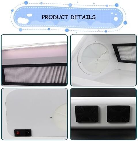 Low Noise Dental Sandblasting Machine with Dust Collector, Tempered Glass Baffle, Efficient Dust Removal, and Clear Visibility for Laboratories in Saudi Arabia