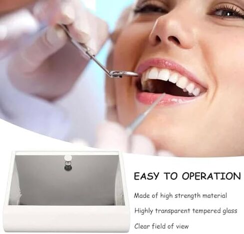 Low Noise Dental Sandblasting Machine with Dust Collector, Tempered Glass Baffle, Efficient Dust Removal, and Clear Visibility for Laboratories in Saudi Arabia
