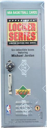 NBA 1991-92 Upper Deck Basketball Sealed Michael Jordan Locker Box | 7 Packs in Saudi Arabia