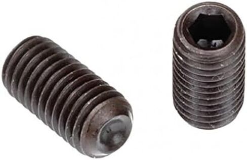 Socket Set Screw, Cup Point, 6-32 x 1 1/4", Alloy Steel, Black Oxide, Hex Socket (Quantity: 100) Coarse Thread, #6 Grub/Blind/Allen/Headless Screw, Length: 1 1/4 inch in Saudi Arabia