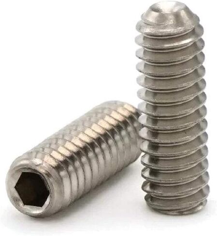 1/4"-20 Socket Set Screws Cup Point 316 Stainless Steel 1/4"-20 x 1/2" Qty 25 in Kuwait