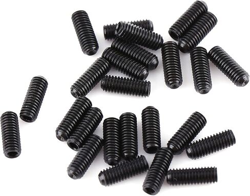 200 Pcs Set Screw Assortment Kit,M3 M4 M5 M6 M8 Black Stainless Steel Hex Allen Head Socket Cup Point Grub Screw Hex Allen Head Socket Set Screw Assortment Kit for Home in Kuwait