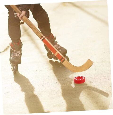 BESPORTBLE قطعتان من كرات الهوكي الدوارة للاستخدام الداخلي والخارجي، كرات تدريب منخفضة الارتداد لممارسة هوكي الشوارع، مادة مطاطية قوية لأداء مثالي in Kuwait