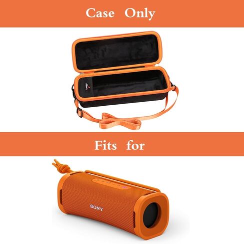 Mchoi Hard Travel Case Fits for Sony ULT Field 1 Wireless Ultra Portable Bluetooth Compact Speaker (Orange), Case Only in Saudi Arabia