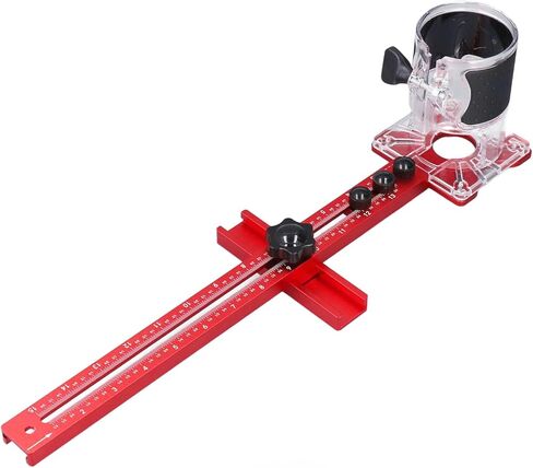 Kikumi Router Milling Groove 4 في 1 خزانة الأجهزة دائرة قطع أداة قطع الخشب 445 مم L in Kuwait