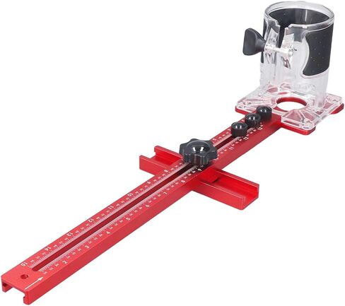 Kikumi Router Milling Groove 4 في 1 خزانة الأجهزة دائرة قطع أداة قطع الخشب 445 مم L in Kuwait