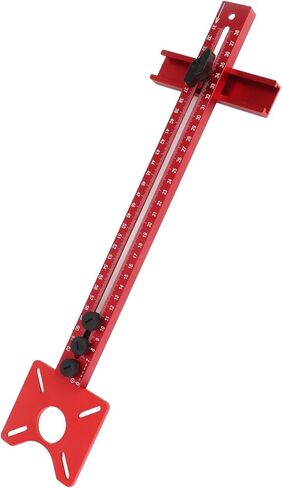 Focket Router Milling Groove Bracket، سبائك الألومنيوم 3 في 1 قوس التوجيه المرن لمشاريع النجارة، أداة طحن الفتحة مع التفكيك السريع للوحات المختلفة مثل MDF، in Saudi Arabia