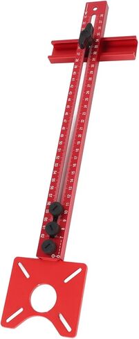 Focket Router Milling Groove Bracket، سبائك الألومنيوم 3 في 1 قوس التوجيه المرن لمشاريع النجارة، أداة طحن الفتحة مع التفكيك السريع للوحات المختلفة مثل MDF، in Saudi Arabia