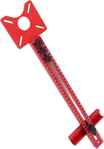 Focket Router Milling Groove Bracket، سبائك الألومنيوم 3 في 1 قوس التوجيه المرن لمشاريع النجارة، أداة طحن الفتحة مع التفكيك السريع للوحات المختلفة مثل MDF، in Saudi Arabia