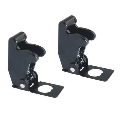 2pcs Black 47mm*28mm Plastic Toggle Safety Lever Switch Cover Protective Cover for Mechanical Equipment and Marine Instruments in Saudi Arabia