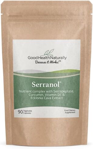 Serranol | Health & Recovery Enzyme Supplement | 90 Caps in Saudi Arabia