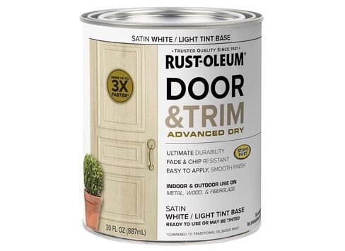 Rustoleum Stops Rust 369389 Door & Trim Paint White/Light Base in Saudi Arabia