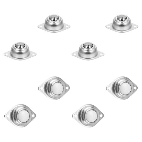8pcs Carbon Steel and Nylon Ball Transfer Casters General- Bearing Units for Furniture and Industrial Material Handling in Saudi Arabia