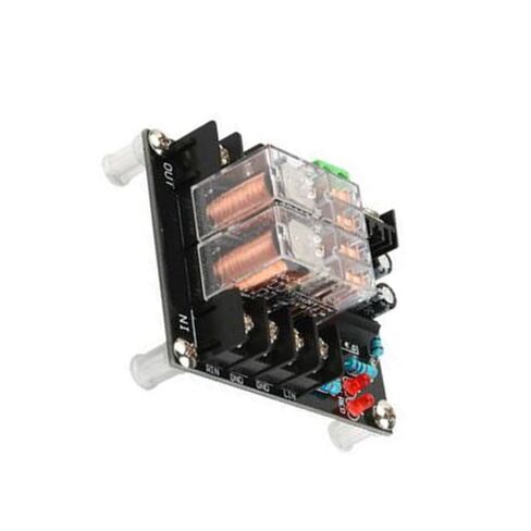 UPC1237 2.0 Channel Speaker Protection Module AC12V-18V Startup Delay Protection Module with Double Relay for Amplifier Equipment in Kuwait