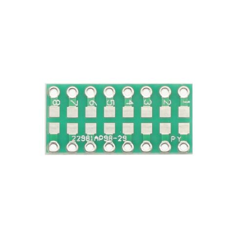 50PCS SMD 0805 0603 0402 to DIP Adapter Capacitor Resistor LED IC Adapter Socket Breakout Board in Saudi Arabia