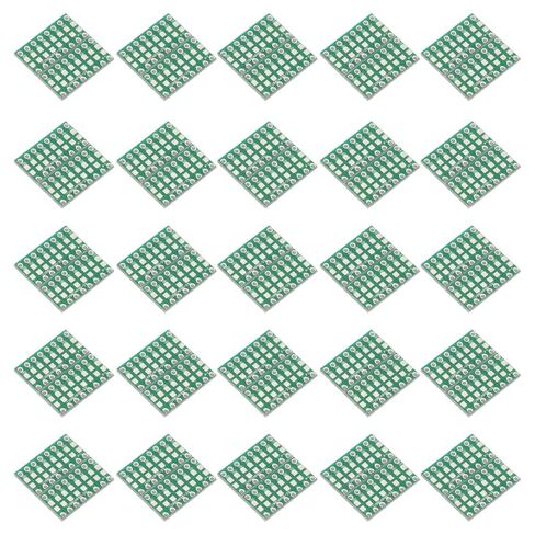 50PCS SMD 0805 0603 0402 to DIP Adapter Capacitor Resistor LED IC Adapter Socket Breakout Board in Saudi Arabia