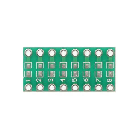 50PCS SMD 0805 0603 0402 to DIP Adapter Capacitor Resistor LED IC Adapter Socket Breakout Board in Saudi Arabia